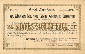 Marion Ice and Gold Storage Co.